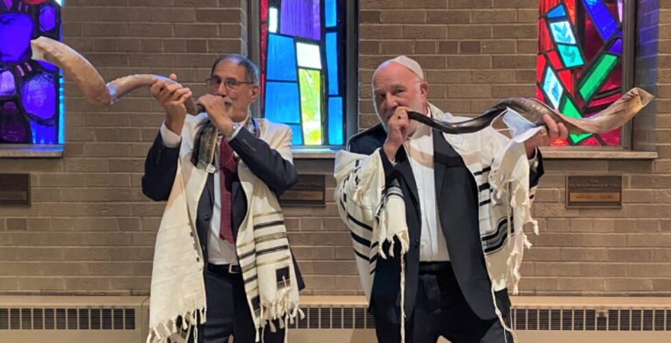 Norm Greenberg and Don Zelman shofar 2021a